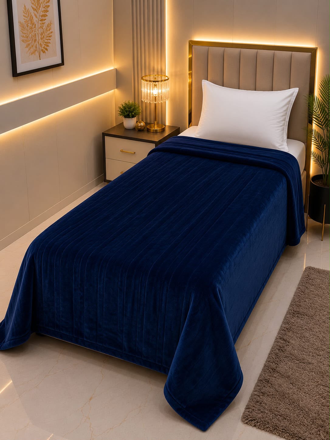 Premium Single Blanket – Ultra Soft, Warm & Cozy