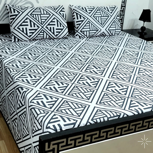 Cozify Pure Cotton Bed Sheet - King - CPB 04
