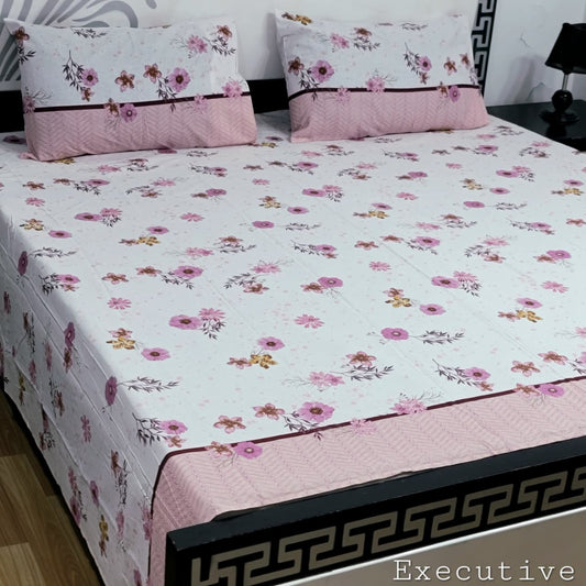 Cozify Pure Cotton Bed Sheet - King - CPB 06
