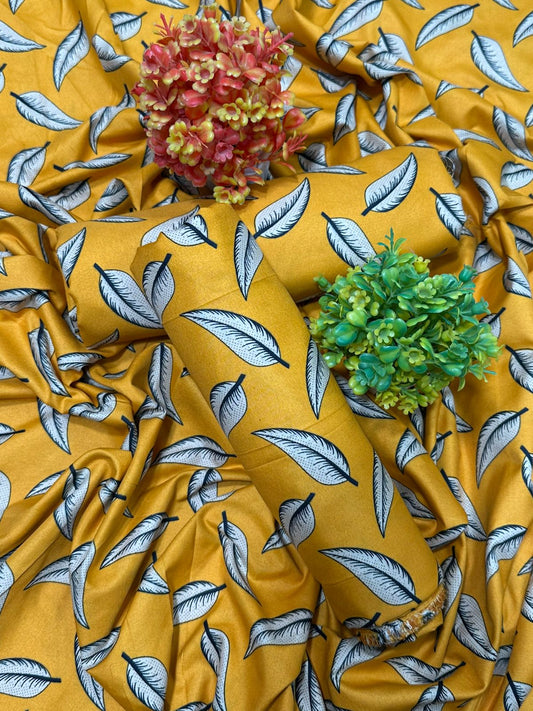 Winter Women Unstitched Suit - 2pcs - WWU096