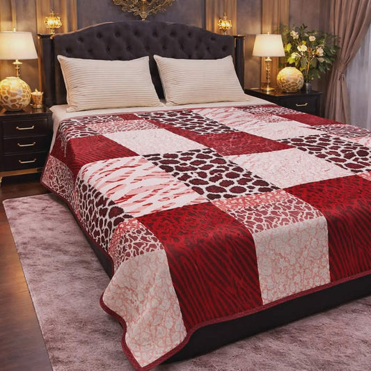 Luxury-Embossed AC Blanket – Soft & Breathable