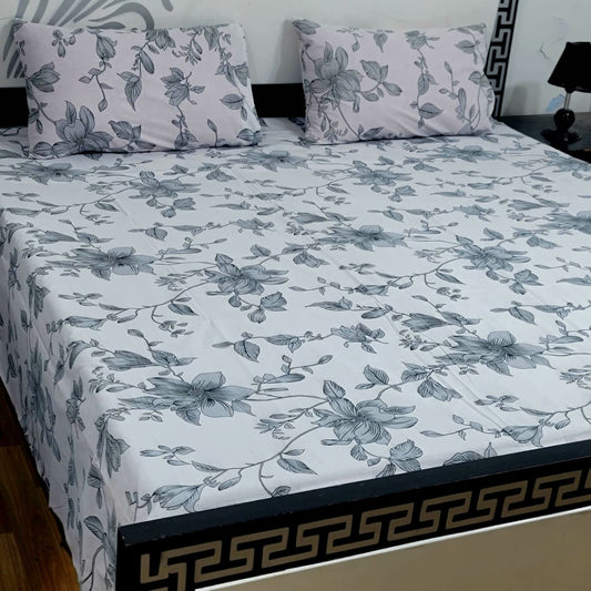 Cozify Pure Cotton Bed Sheet - King - CPB047