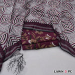 🌸 3 Pcs Unstitched Premium Lawn Suit