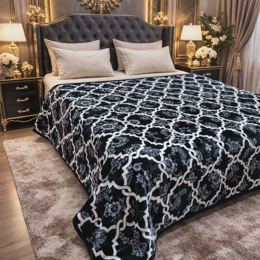 Luxury-Embossed AC Blanket – Soft & Breathable