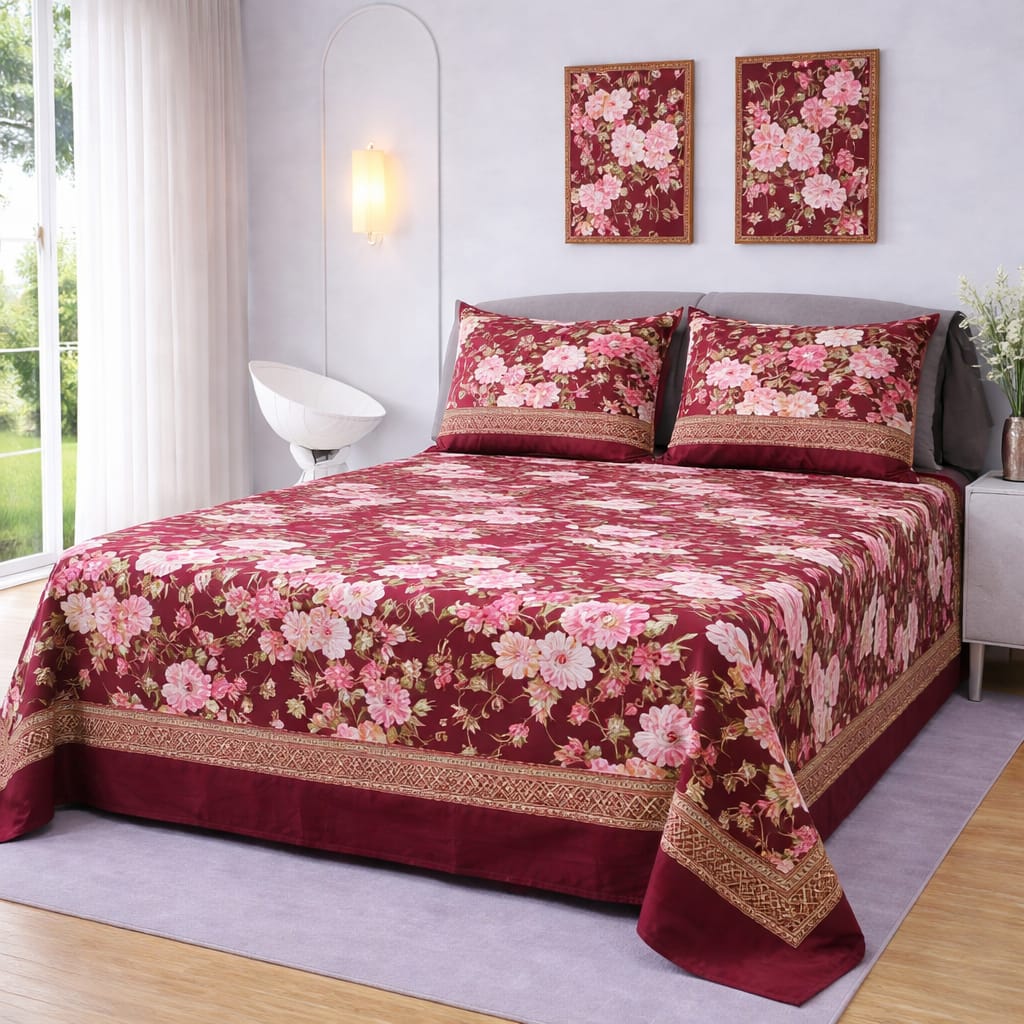 Supreme Cotton Bed Sheet - King - SBS 010