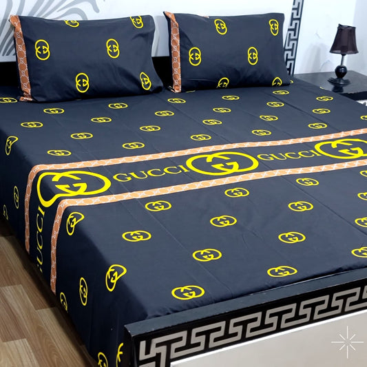 Cozify Pure Cotton Bed Sheet - King - CPB 027