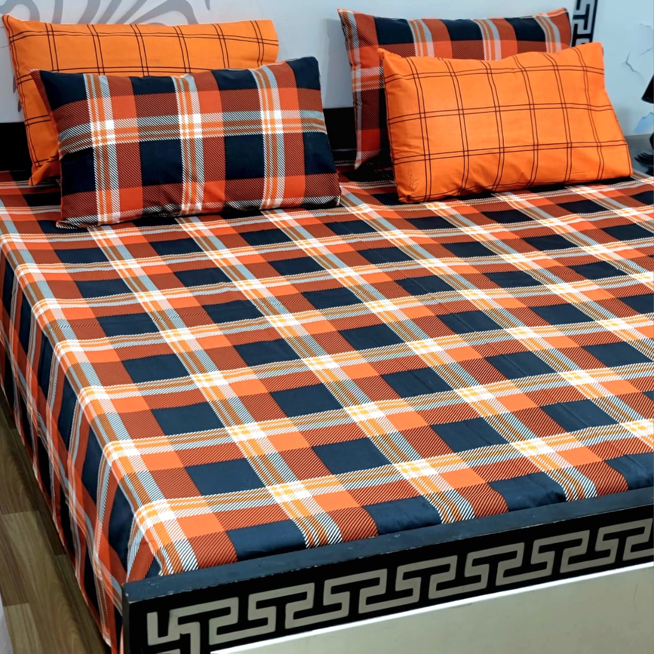 ⚜️5 PC Cozify  Pure Cotton Bedsheets⚜️ 036