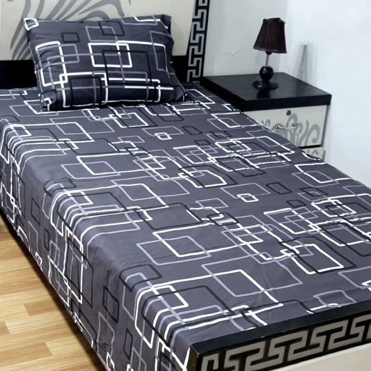COZIFY PURE COTTON SINGLE BEDSHEET 025