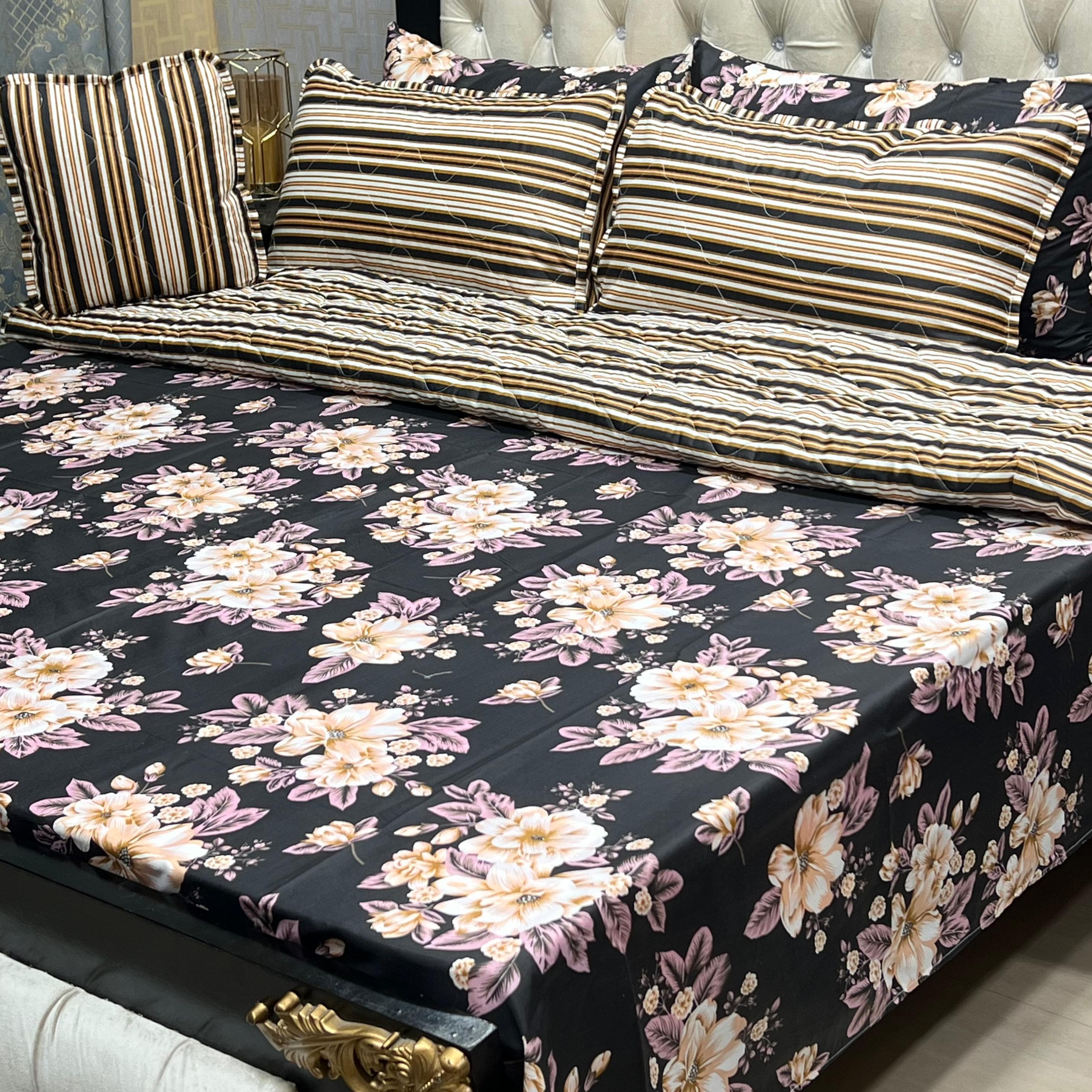 Rurva Cotton Comforter Set - 7pcs - RCS020