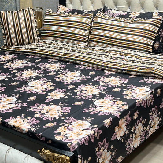 Rurva Cotton Comforter Set - 7pcs - RCS020