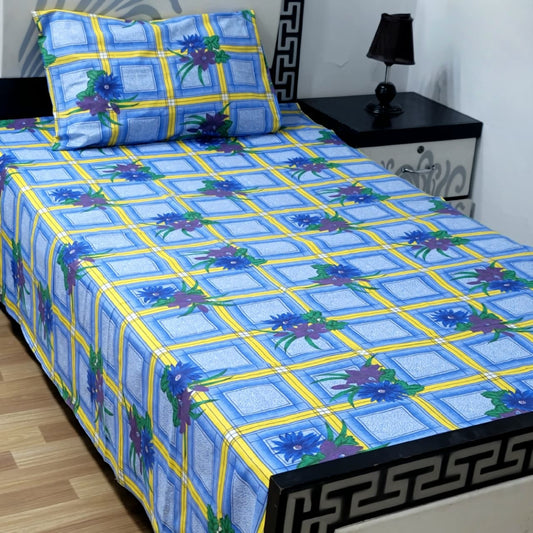 COZIFY PURE COTTON SINGLE BEDSHEET 013