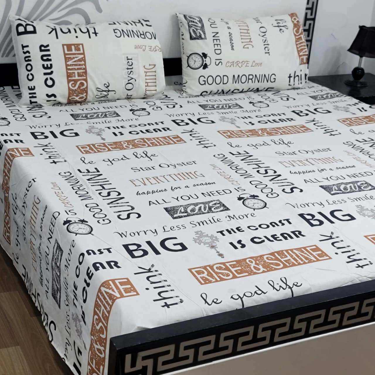 Cozify Pure Cotton Bed Sheet - King - CPB 026