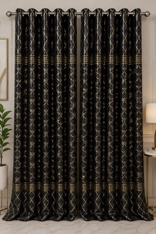 ✨ Premium Textured Velvet Curtain