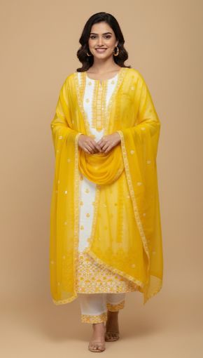 Eid Collection 2K26 – 3 Pcs Lawn / Cotton Hit Traditional Embroidery Suit