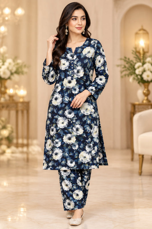 Premium 2-Piece Khaddar Ladies Suit 03