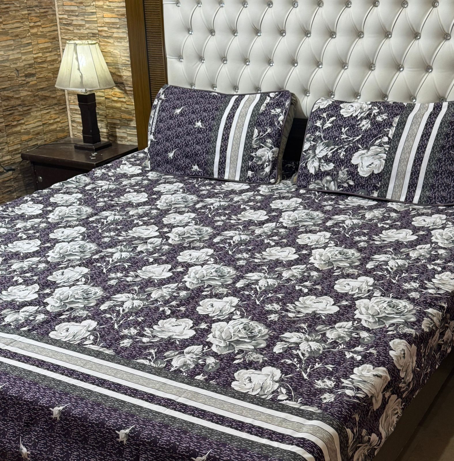Super Cotton Bed Sheet - King - TBS05