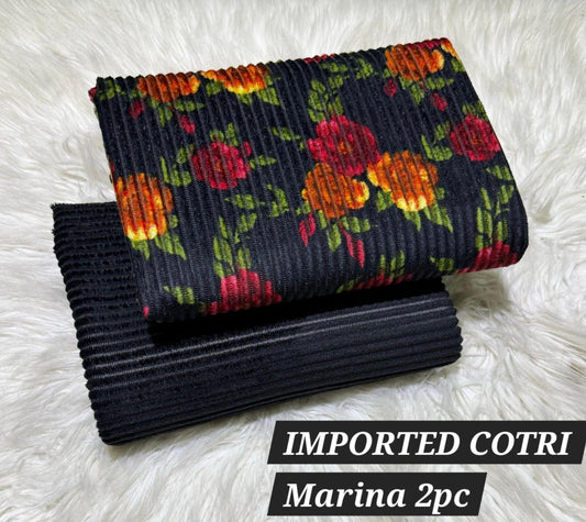 Imported Marina Cotri 2-Piece Suit – Premium Fabric | Elegant & Stylish