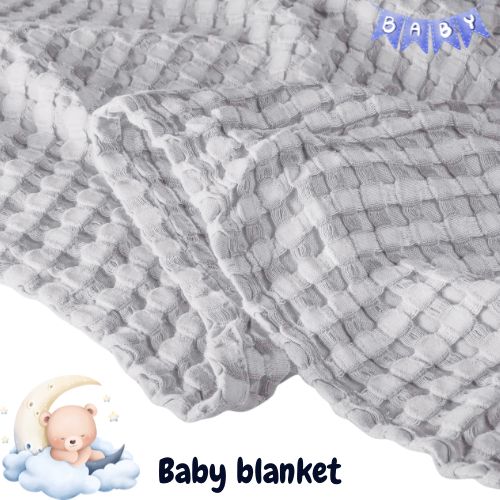 Babies WAFFLE&nbsp; BLANKETS Cute for Cuties 02