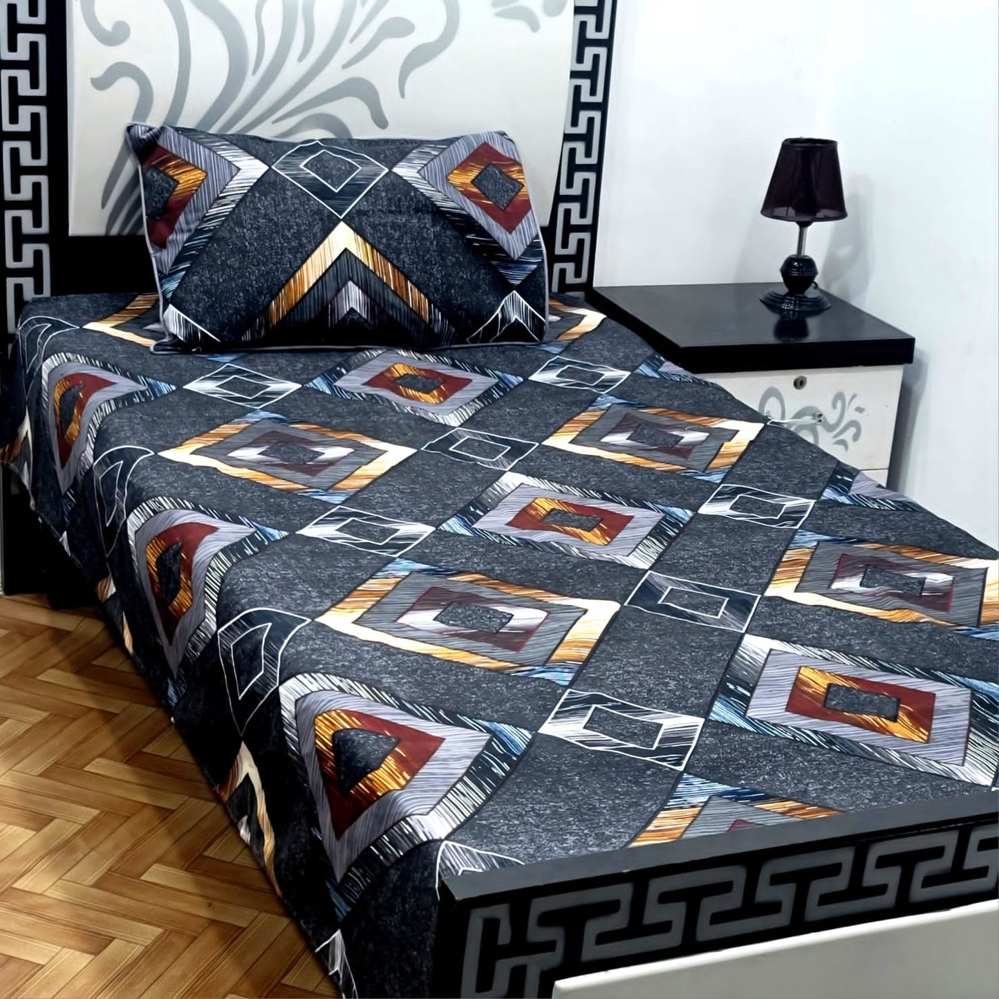 Tytan Cotton Bed Sheet - Single - TSB06