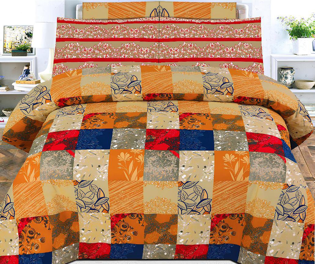 Lance Cotton Bed Sheet - King - LCB05