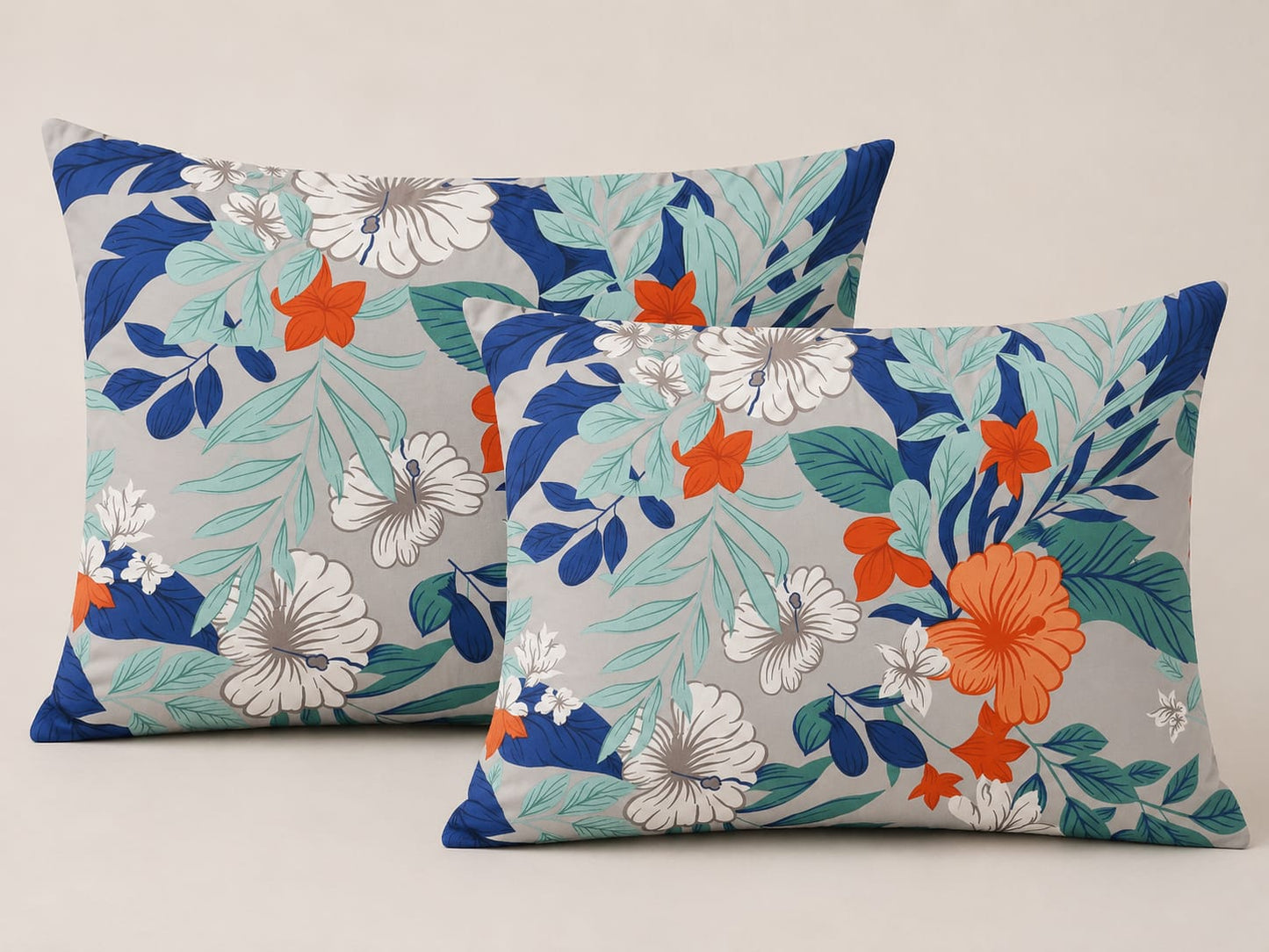Luxury Pillow Covers – Fade Resistant & Skin Friendly (2 Pcs)