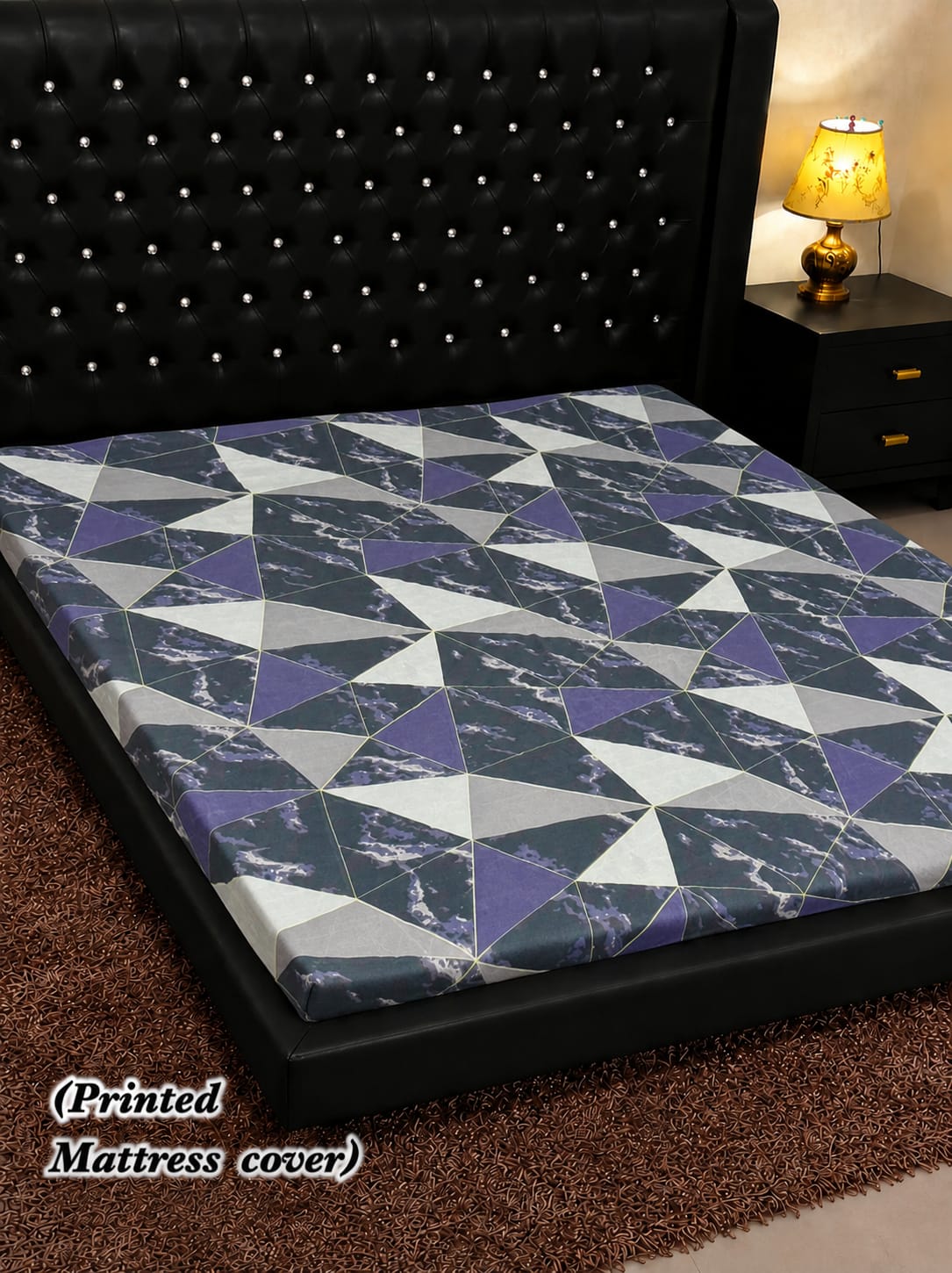 Premium Water Proof Printed Mattress Cover | Soft, Durable & Protective