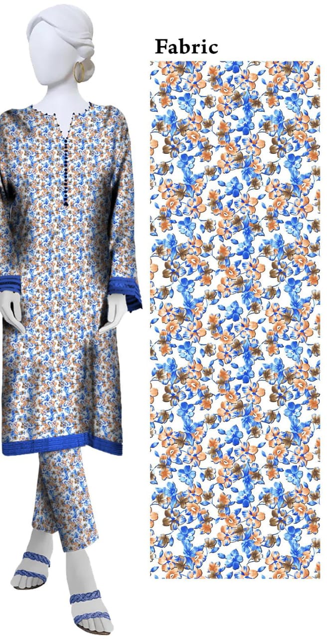 Redos Cotton Casual Summer  Collection  2 Pcs Ladies Suits 102
