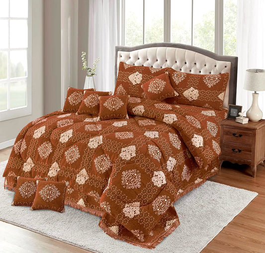 VELVET JAYQUARD BRIDAL RAZAI SETS - 10 Pcs  Product 02