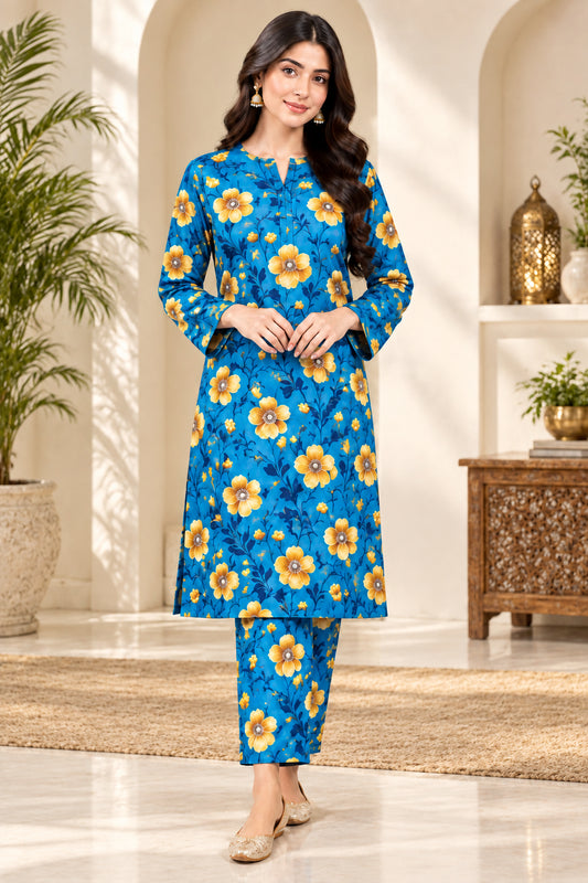 Premium 2-Piece Khaddar Ladies Suit 04