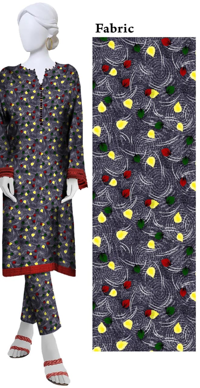 Redos Cotton Casual Summer  Collection  2 Pcs Ladies Suits 117
