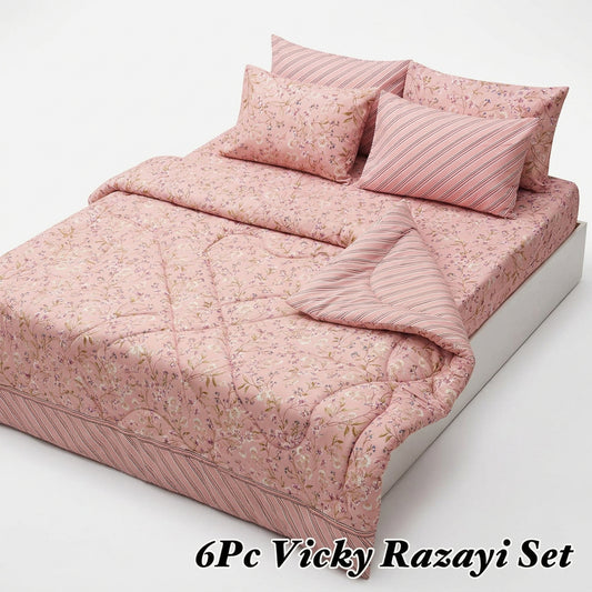 Wenora Cotton Razai Set - 6pcs - WRS09
