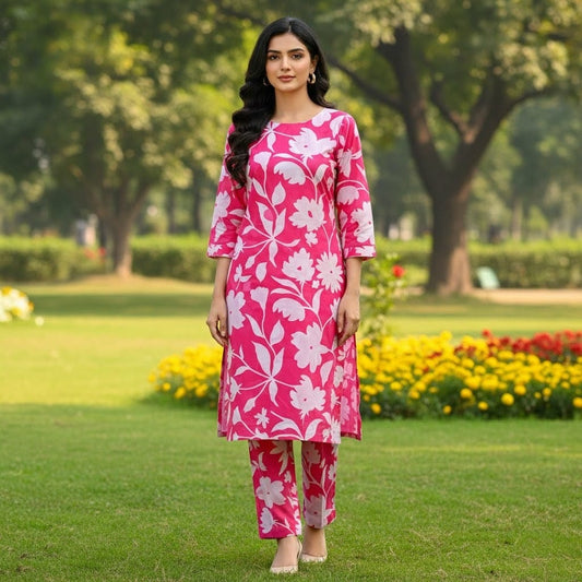 Summer Special All-Over Lawn 2 Pcs Suit 2k26