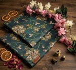Signature Dhanak 2-Piece Printed Dress