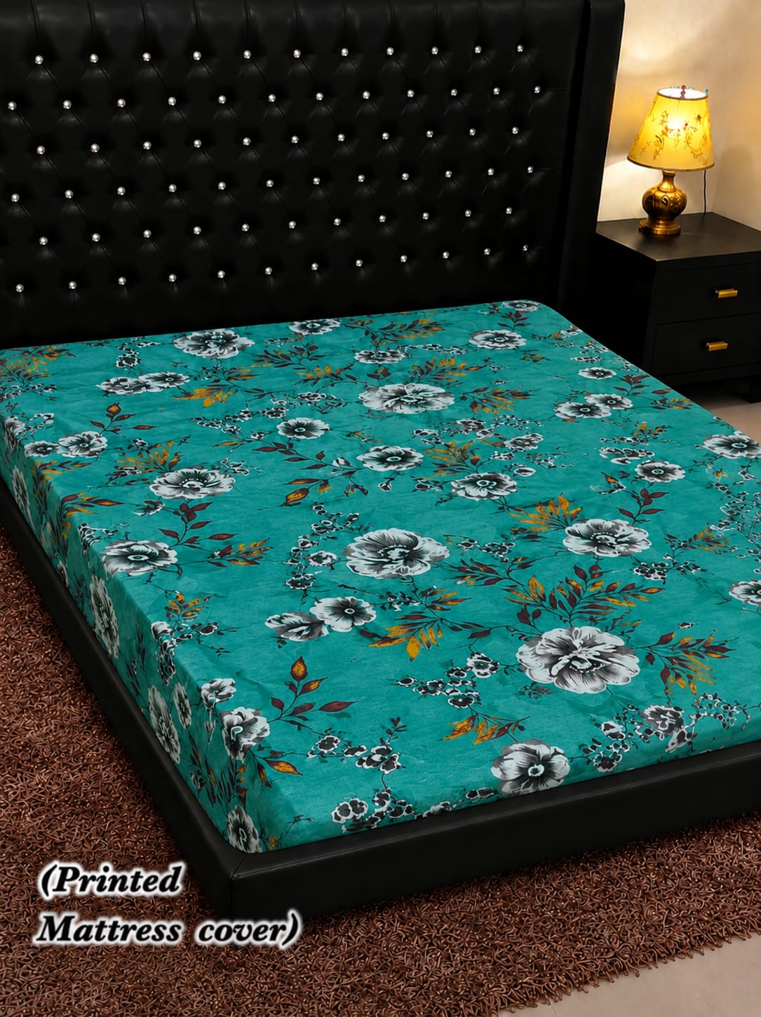 Premium Water Proof Printed Mattress Cover | Soft, Durable & Protective
