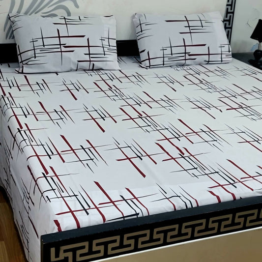 Cozify Pure Cotton Bed Sheet - King - CPB060