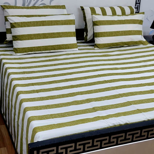 ⚜️5 PC Cozify  Pure Cotton Bedsheets⚜️ 016
