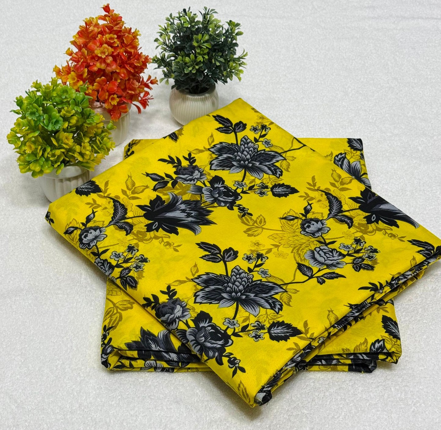 Winter Women Unstitched Suit - 2pcs - WWU072