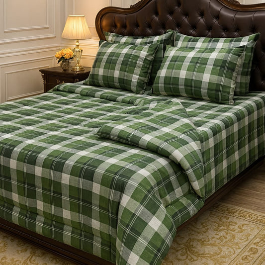 6 PCS Pure Cotton Razai Set – Comfort &amp; Elegance Combined 011