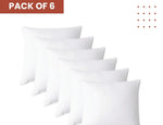 Elegant Home Décor 6 Pcs Filled Cushion Set