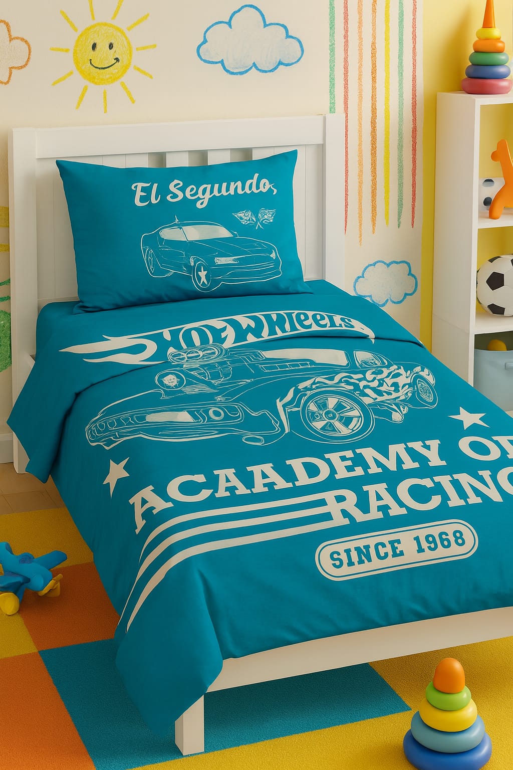 Soft & Safe Kids Pure Cotton Single Bedsheet – 2 Pcs