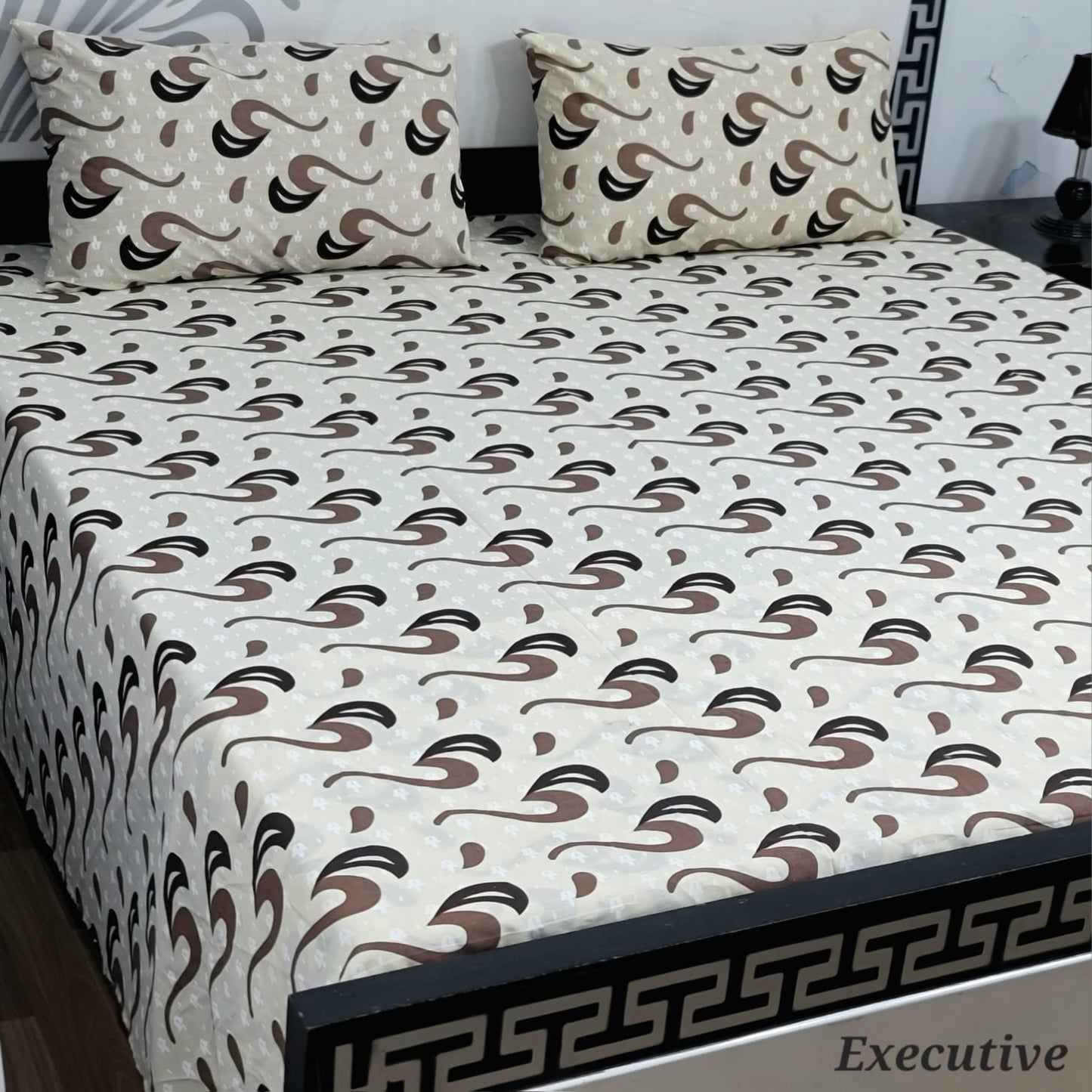 Executive Pure Cotton Bed Sheet - King - EPB 010