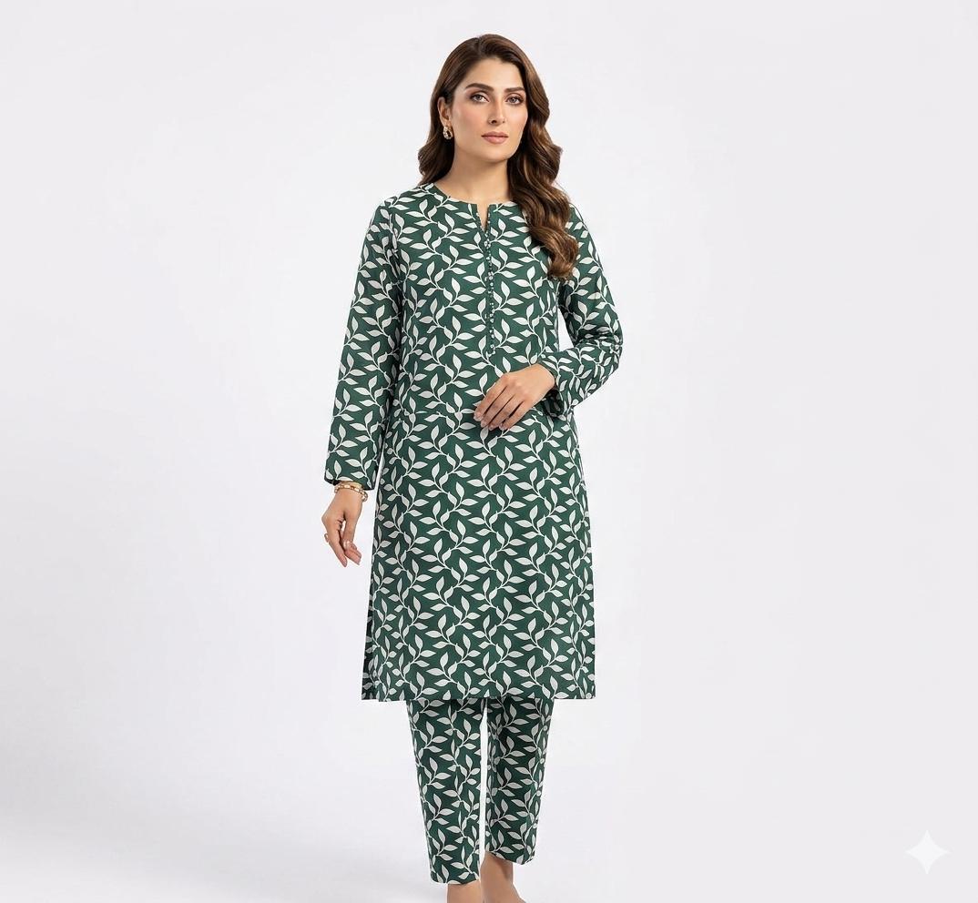 Summer Women Unstitched Suit - 2pcs - WWU069