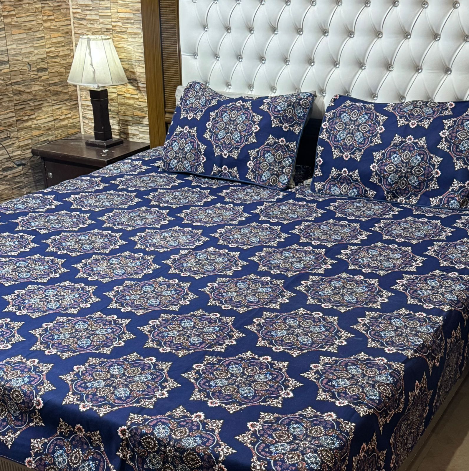 Super Cotton Bed Sheet - King - TBS06