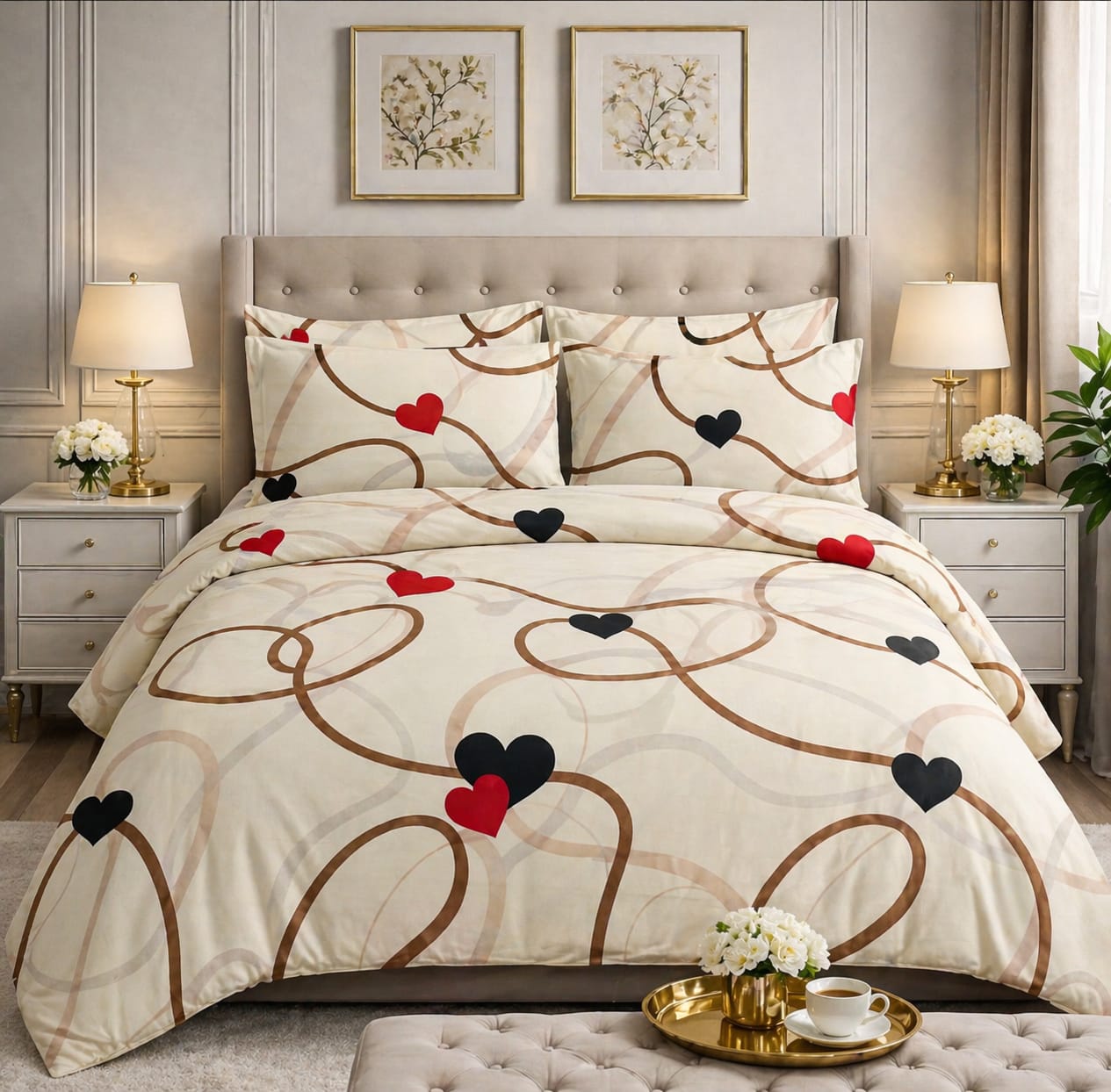 ✨ COZIFY Pure Cotton 6 Pcs Comfort Set ✨