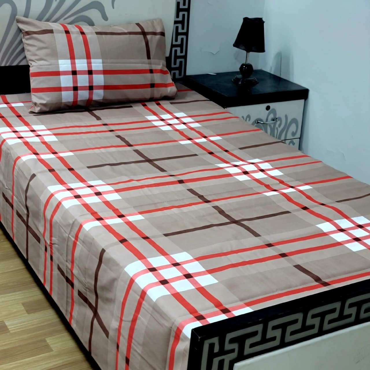 COZIFY PURE COTTON SINGLE BEDSHEET 041