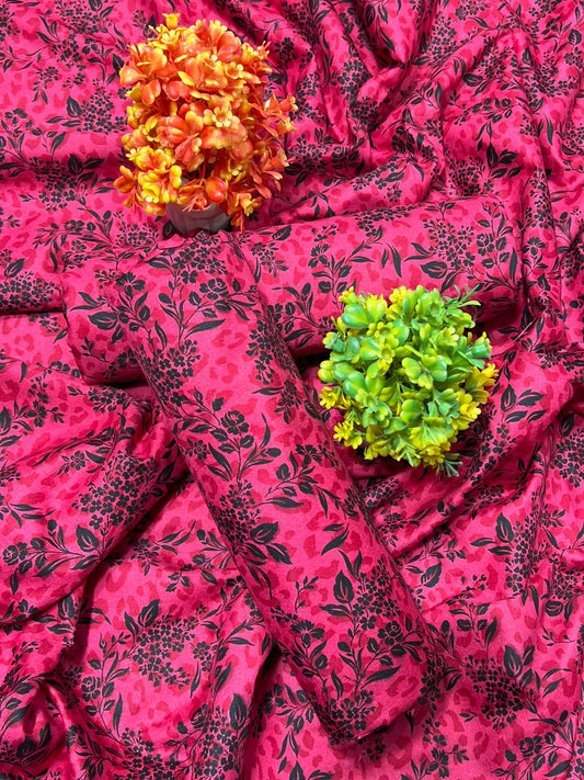 Winter Women Unstitched Suit - 2pcs - WWU086