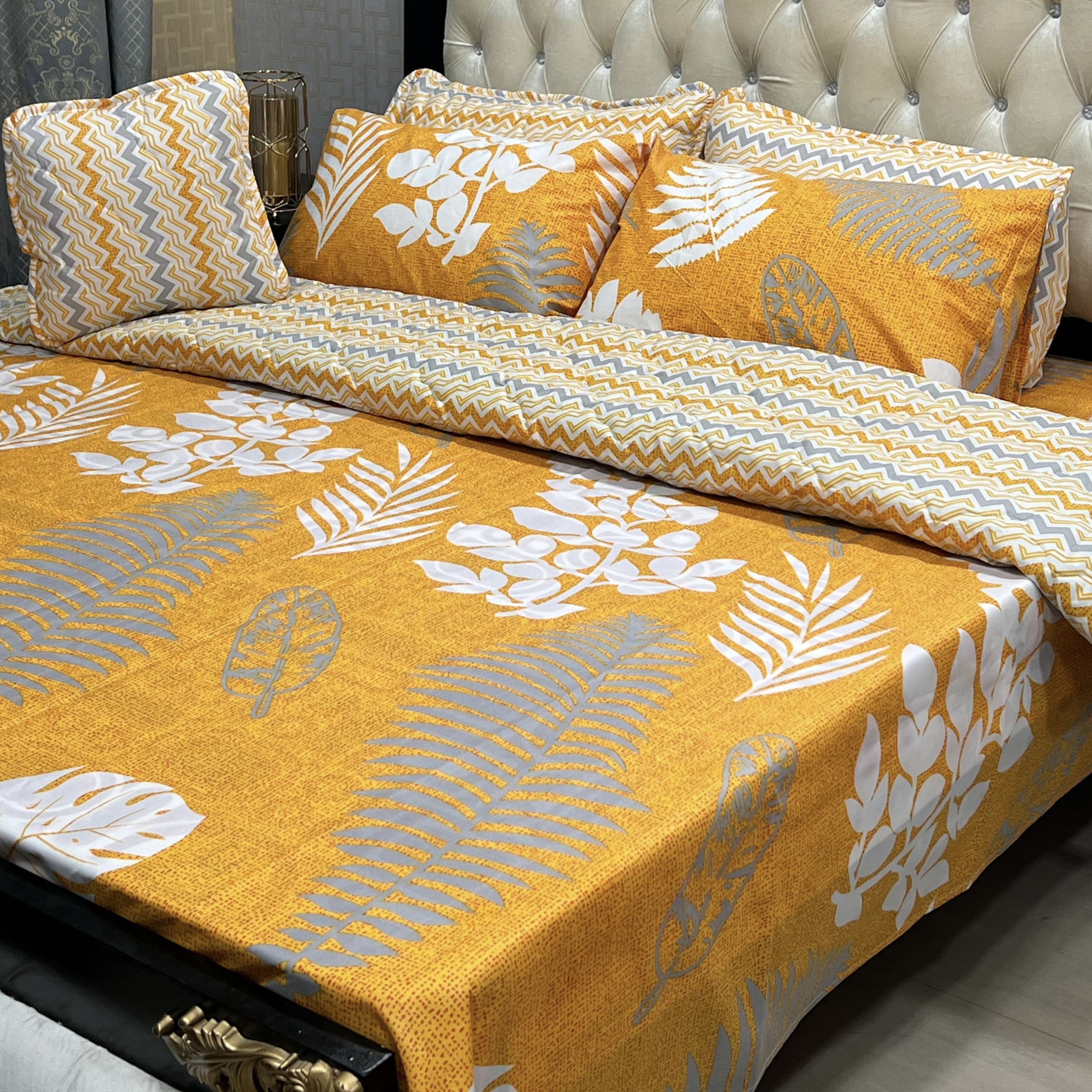 Rurva Cotton Comforter Set - 7pcs - RCS010