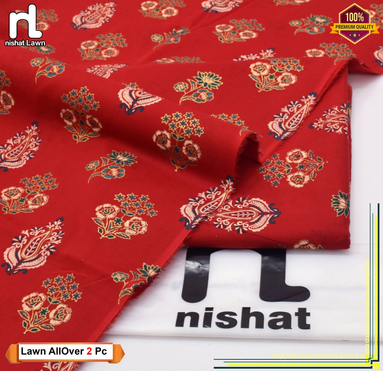2 Pcs Lawn Suits