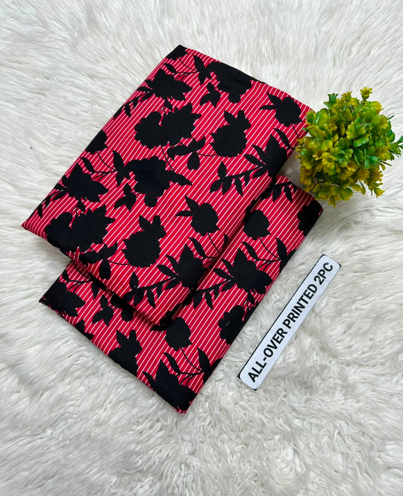 Summer Women Unstitched Suit - 2pcs - WWU94