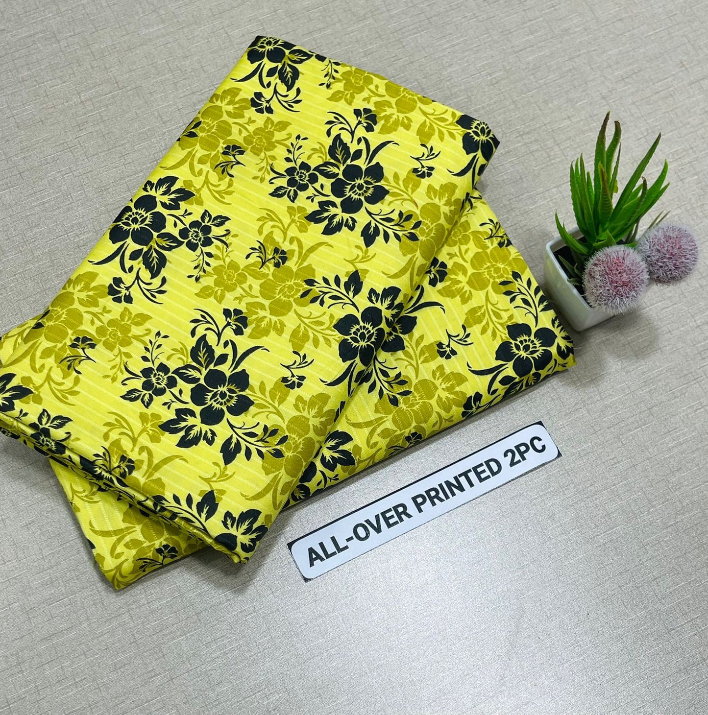 Summer Women Unstitched Suit - 2pcs - WWU035